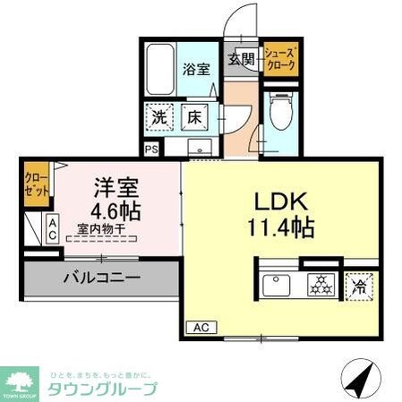 ジェルベーラ淵野辺の物件間取画像